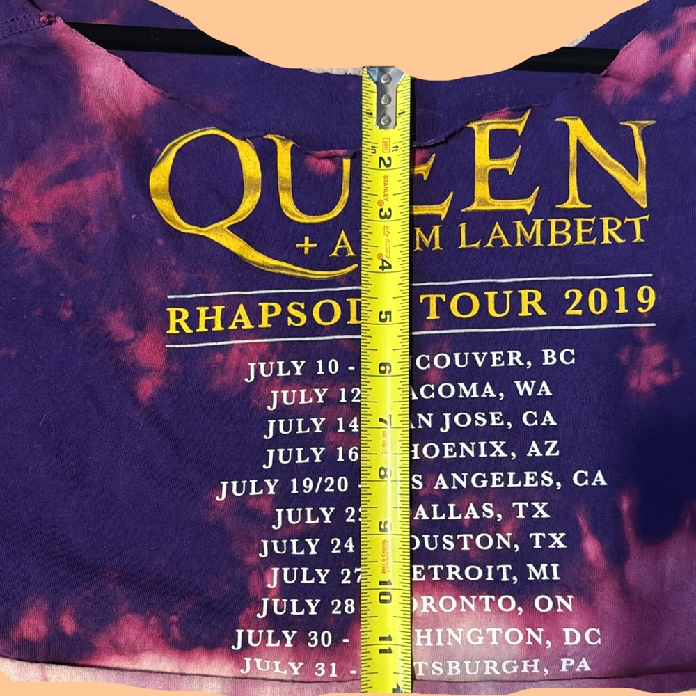 Queen (band) Rhapsody tour 2019 crop top. - Picture 4 of 4